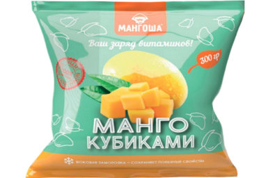 Манго кубиками